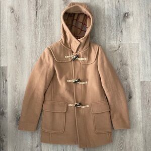 Uniqlo Women’s Tan Duffle Coat